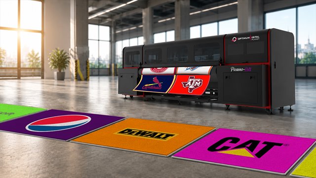 Traditional mat and full-color digitally printed mat comparison